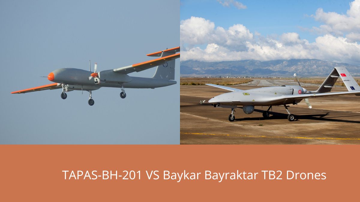 TAPAS-BH-201 Drone vs Baykar Bayraktar TB2 Drone: Know all the